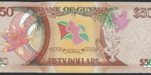 Banknote from Guyana