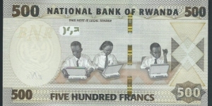 Banknote from Rwanda