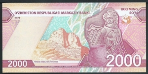 Banknote from Uzbekistan