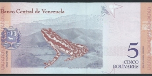 Banknote from Venezuela