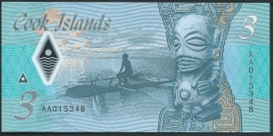 Banknote from Cook Islands