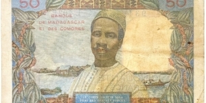 Banknote from Madagascar