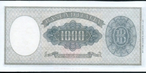 Banknote from Italy