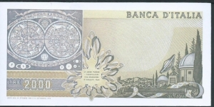 Banknote from Italy