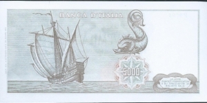 Banknote from Italy