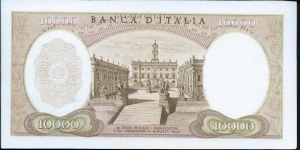 Banknote from Italy