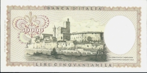 Banknote from Italy