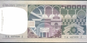 Banknote from Italy