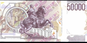 Banknote from Italy