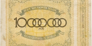 Banknote from Germany