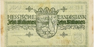 Banknote from Germany