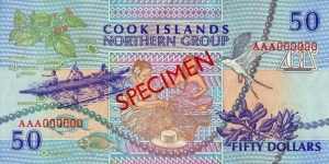 Banknote from Cook Islands