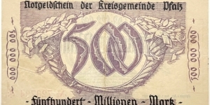 Banknote from Germany