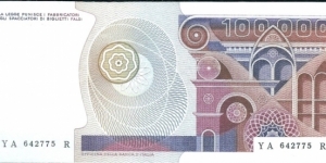 Banknote from Italy