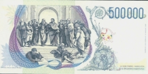 Banknote from Italy