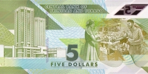 Banknote from Trinidad and Tobago