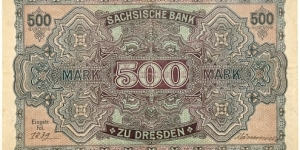 Banknote from Germany