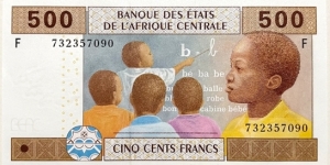 500 Francs (Central African States) Banknote