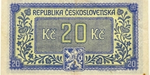 Banknote from Czech Republic