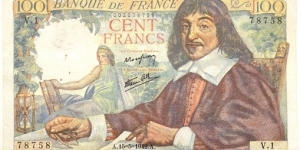 100 Francs Banknote