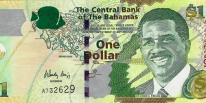 BAHAMAS 1 Dollar 2008 Banknote