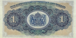 Banknote from Trinidad and Tobago