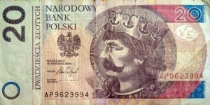 Poland 20 Złotych
AP9623994 Banknote