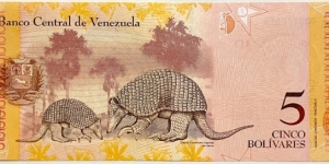 Banknote from Venezuela