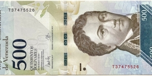 500 Bolivares Banknote