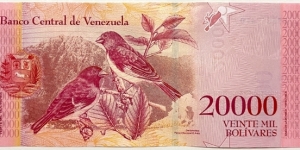 Banknote from Venezuela