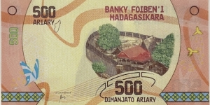 Banknote from Madagascar