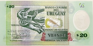 Banknote from Uruguay