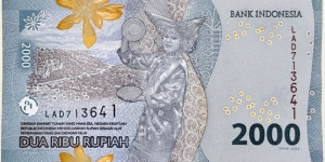 Banknote from Indonesia