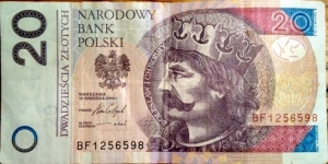 Poland 20 Złotych.
BF1256598 Banknote