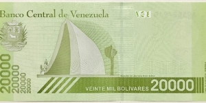 Banknote from Venezuela