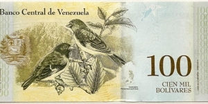 Banknote from Venezuela