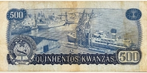 Banknote from Angola