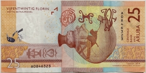 Banknote from Aruba