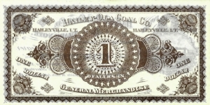 Banknote from Exonumia