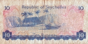 Banknote from Seychelles