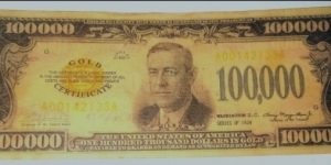 1934 US GOLD CERTIFICATE,100000Us



D price 250,000 USD
Email marilen_hicks@yahoo.com or call+639064850120 Banknote