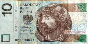 Poland 10 Złotych.
BP5588084 Banknote