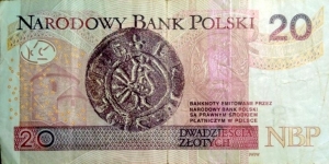 Banknote from Poland