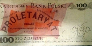 Banknote from Poland