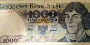 Poland 1000 Złotych.
BC 7558492 Banknote