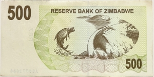 Banknote from Zimbabwe