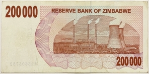 Banknote from Zimbabwe