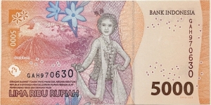 Banknote from Indonesia