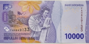 Banknote from Indonesia