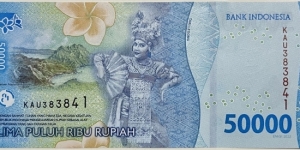 Banknote from Indonesia